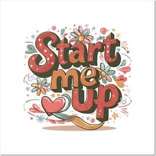 Start me up Posters and Art